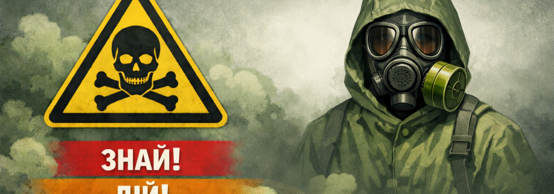 Бойові отруйні речовини: що потрібно знати громадам, установам та підприємствам