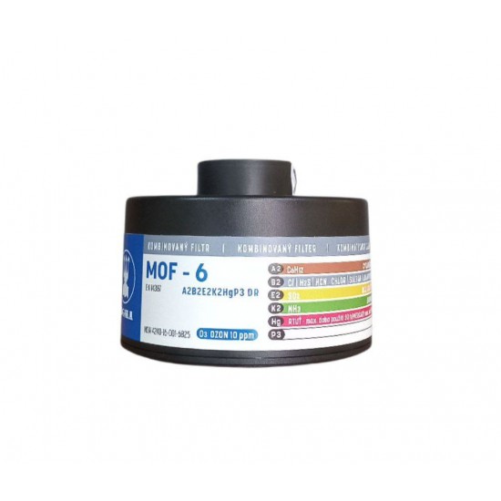 Фильтр противогазный комбинированный SIGMA MOF-6 (Hg)