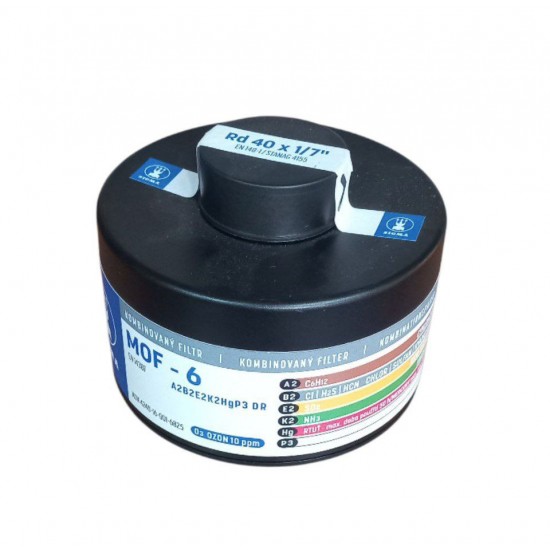 Фильтр противогазный комбинированный SIGMA MOF-6 (Hg)