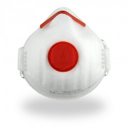 Напівмаска фільтрувальна МІКРОН Ф (К) FFP3 NR з клапаном