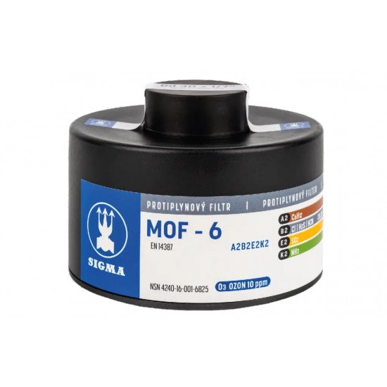 Фильтр противогазный промышленый SIGMA MOF-6 (gas)
